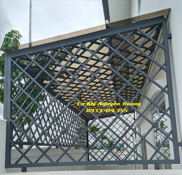 Làm khung sắt, bông bảo vệ cửa sổ tại Biên Hòa